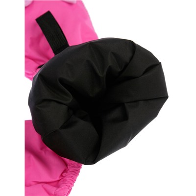 Зимние варежки-краги для девочки