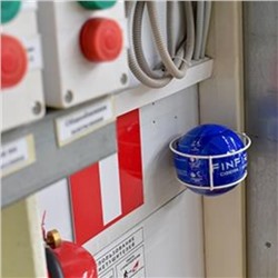 Автономная установка пожаротушения "Сфера" FINFIRE синяя