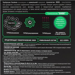 Удобрение Bona Forte хвойное с биодоступным кремнием, ведро, 1 л