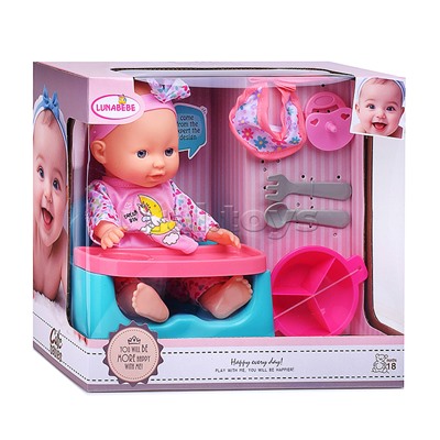 Пупс с аксессуарами "Иришка" в коробке