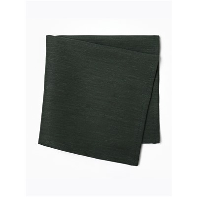 Набор сервировочных салфеток с декоративными кольцами Этель Green 40×40 см - 2 шт., 100% лён