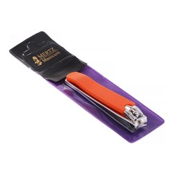 Mertz Книпсер с обрезиненной ручкой A442 большой, оранжевый, 9 см 1670