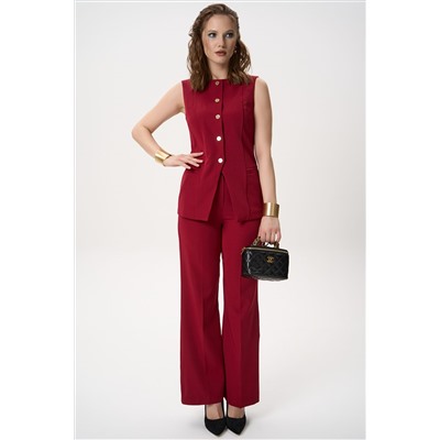 Жилет Дарси (бордовый)