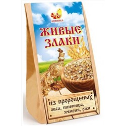 Хлопья 4 злака пророщенные к.пакет 300г ЭКОПРОДУКТЫ, 1182599