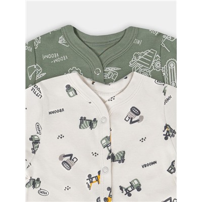 КОМБИНЕЗОН НАТЕЛЬНЫЙ ДЕТСКИЙ (2ШТ.) 14005-2