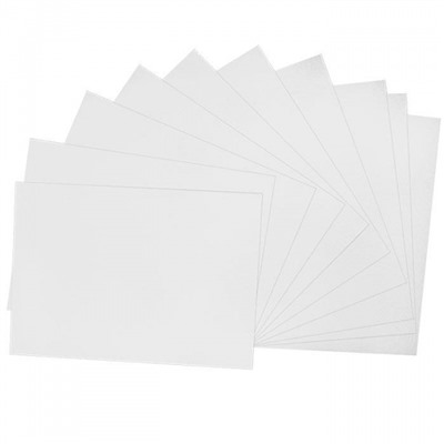 Набор картона белого А4  10л мелованный 200 г/м2 в картонной папке КБМКМ10 Каляка-Маляка