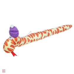 Сувенир мягкий змейка, полиэстер, 28 см, 4 дизайна