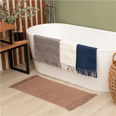 Полотенце для ног Love Life Turkish dream, 50×90 см, хлопок 100%, мокко