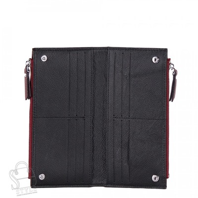 Женский кошелек 1701BG wine red S-Style/30