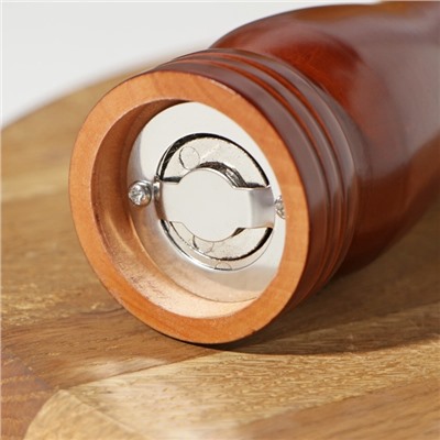 Мельница для специй Доляна, 17×4.5 см, металлический механизм, цвет коричневый