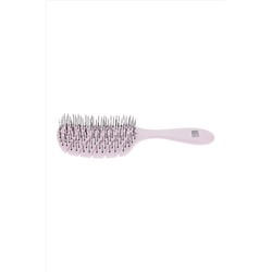 Dewal Beauty Щетка для волос продувная с нейлоновым штифтом / Eco-Friendly Lilac, листик, лиловый KRISTALLER, 1107662
