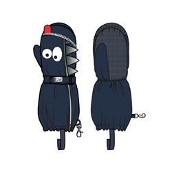 Варежки текстильные для мальчиков