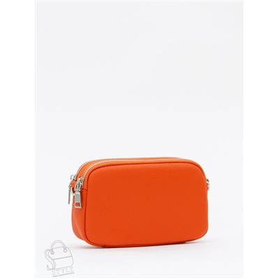 Сумка женская кожаная 6016PE orange Polina&Eiterou