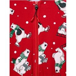 Пижама-комбинезон трикотажная унисекс для детей