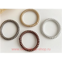 Резинка для волос спиралька тонкая