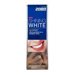 Зубная паста СИЯЮЩАЯ БЕЛИЗНА Shining White Dental Clinic 2080, Корея, 100 г Акция