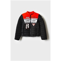 Куртка текстильная с полиуретановым покрытием для девочек PLAYTODAY, 1239572