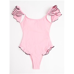 Купальник женский слитный MINAKU Summer rose, размер 50, розовый