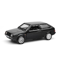 Машина металл LADA 2108 "Спутник", 12см, (свет-звук,откр. дв, баг.) инерц., в коробке
