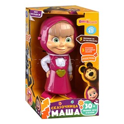 Сказочник (30 песенок, фраз и сказок Маша и Медведь) в коробке