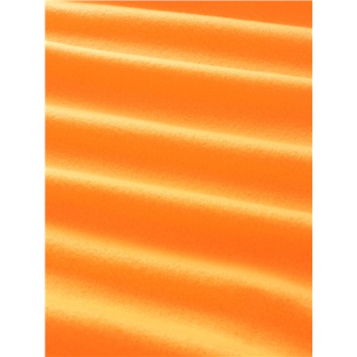 Плед флисовый «Экономь и Я» 150×130 см, 160 г/м², оранжевый