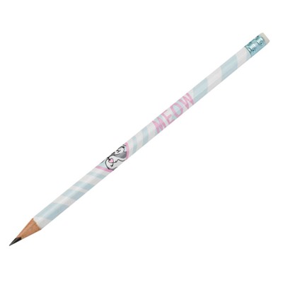 Карандаш черногр. "КОТИКИ И ДРУЗЬЯ" с ластиком, трехгранный HB70087 Феникс