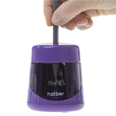 Точилка электрическая с контейнером MULTI с запасным лезвием + USB зарядка (087645) Хатбер