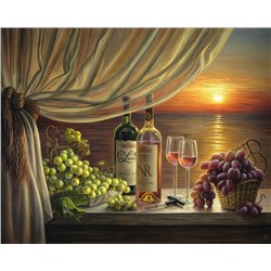 Алмазная мозаика 50*40 см с подрамником