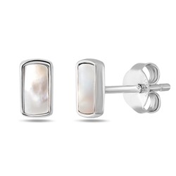 Серьги, перламутр, BY-494