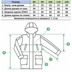 Ветровка 2551 жёлтый