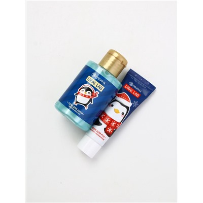 Новогодний подарочный набор косметики «Уютной зимы», гель для душа 110 мл и крем для рук 30 мл, URAL LAB