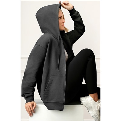 Женская толстовка из футера Happyfox