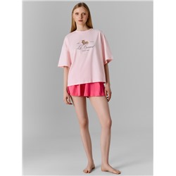 КОМПЛЕКТ ЖЕНСКИЙ (ДЖЕМПЕР, ШОРТЫ) 592666