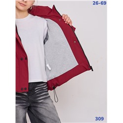 Куртка 309 бордовый