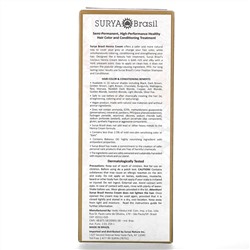 Surya Brasil, Крем с хной, Окрашивание & кондиционирование волос, Красное дерево, 2.37унций (70 мл)