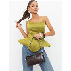 Сумка 0847CY coffee Polina&Eiterou