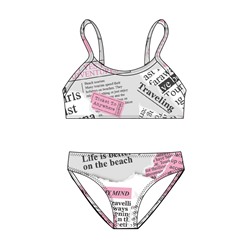 Купальный костюм трикотажный для девочек