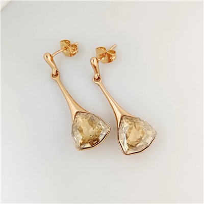 Серьги с кристаллами Swarovski