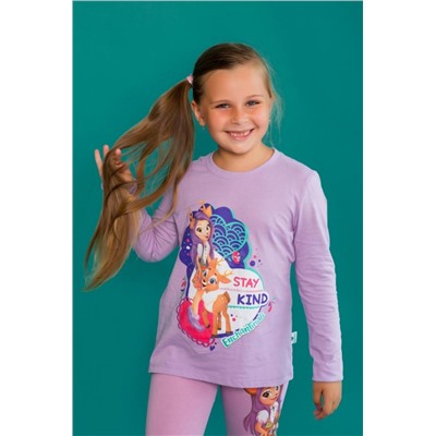 Футболка 22484 Enchantimals дл. рукав (Лиловый)