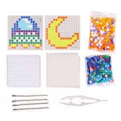 Термомозаика «Космические приключения» с пинцетом, с брелком, уценка