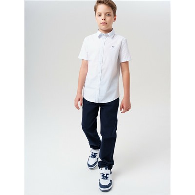 Сорочка текстильная для мальчиков (slim fit)
