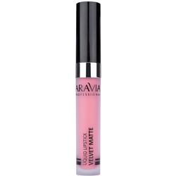 ARAVIA Помада жидкая бархатно-матовая VELVET MATTE 03-розово-коричневый  5.5 мл