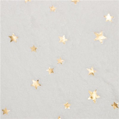 Плед с рукавами «Этель. Золотые звезды», 150×200 см, корал-флис