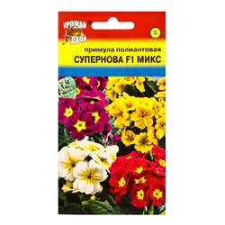 Семена цветов Примула Полиантовая Супернова F1 Микс 3 шт.