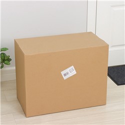 Обувница 3-х ярусная«Шестёрка», 59×31×46 см, чёрная