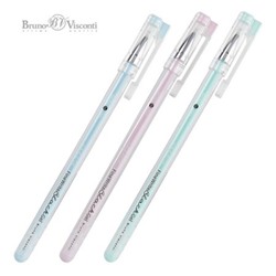 Ручка гелевая "FineWrite.Zefir" 0.4 мм черная 20-0392/42 Bruno Visconti