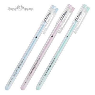 Ручка гелевая "FineWrite.Zefir" 0.4 мм черная 20-0392/42 Bruno Visconti