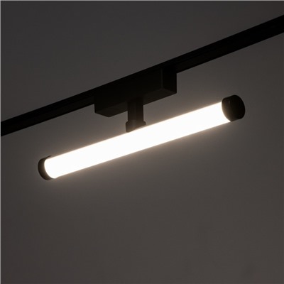 Светильник трековый ULTRA «Тубус», светодиодный, 10 Вт, 48 В, 3000K-5700К, CRI90, 30×10×10 см, чёрный