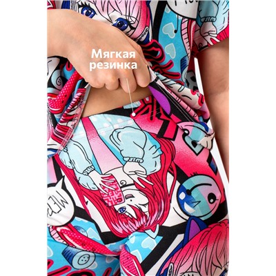 Летний костюм из бамбука для девочки Happyfox