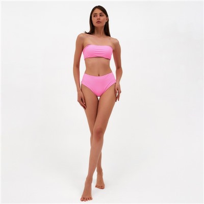 Плавки купальные бразильяны женские MINAKU, размер 44, розовый